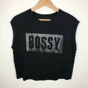 BOSSY Graphic Muscle Tee